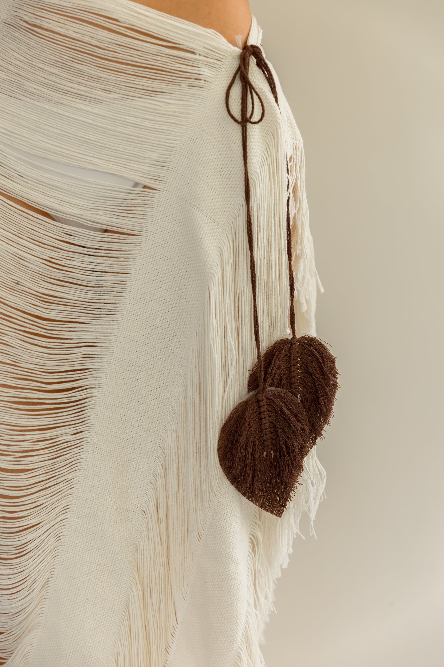 Paros Leaf Midi Skirt